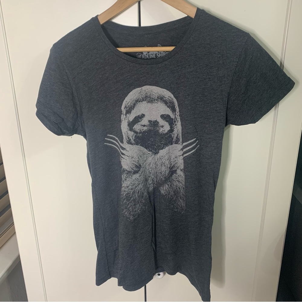 Headline Shirts Wolverine Sloth Graphic T-Shirt